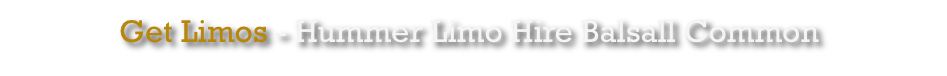 Get Limos - Hummer Limo Hire Coventry