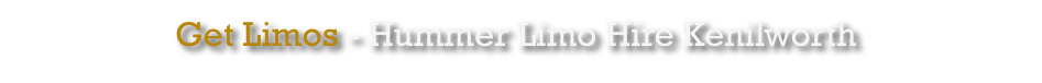 Get Limos - Hummer Limo Hire Coventry